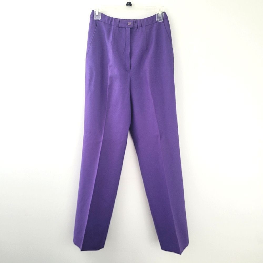 PENDLETON incredible vintage purple wool trousers